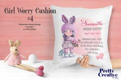 Girl Worry Cushion #4 Product Image 2