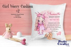 Girl Worry Cushion #2 Product Image 2