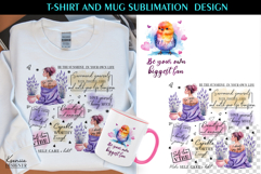 Watercolor Inspirational Quotes T shirt and Mug Sublimation Product Image 1