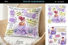 Funny Quotes |Positive Sayings|Pillow Sublimation Product Image 1