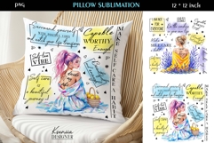 Funny Quotes |Positive Sayings|Pillow Sublimation Bundle Product Image 5