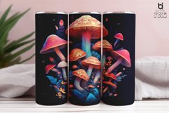 Girl and Mushrooms 3D Tumbler Sublimation Bundle Product Image 5