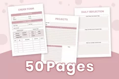 Girl Boss Planner | A4 and A5 Girl Boss Planner | US Letter Product Image 8