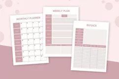 Girl Boss Planner | A4 and A5 Girl Boss Planner | US Letter Product Image 3