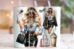 Girl Boss Tumbler, Boss Lady Tumbler Wrap, Boss Babe Tumbler Product Image 1