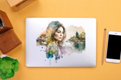 Watercolor Girl by the River Clipart Bundle,Cottage Clipart,Sublimation Designs,Watercolour Clipart,PNG Bundle,Clipart Bundle,Commercial Use,Cosy Farmhouses,Printable Watercolor,Mug Journal Designs,House Home Clipart,Digital Clipart,Country Clipart,Scener