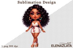 Girl Clipart. Summer sublimation Product Image 1