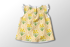 Daffodil Flower Digital Paper Pattern | Seamless Pattern Product Image 4