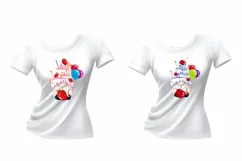 Clipart Watercolor Sweet Dwarfs Birthday PNG Product Image 3