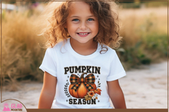 Pumpkin Season Buffalo Plaid Ribbon, faux embroidery pumpkin Product Image 3