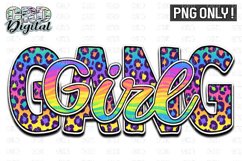 Girl Gang Sublimation PNG Only ! Girl Boss Sublimation Product Image 1