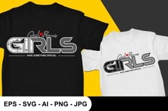 Girl Have Something Special T Shirt Deign Product Image 1