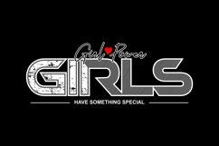 Girl Have Something Special T Shirt Deign Product Image 2