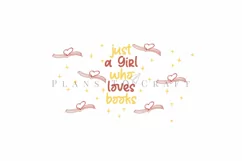 girl love books starbucks 24oz cold cup tumbler wrap svg presized template for tumbler venti suitable for cutting machine or sublimation
