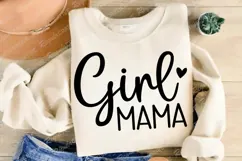 Girl Mama SVG Design, Mother's Day SVG Design Product Image 3