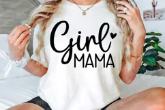 Girl Mama SVG Design, Mother's Day SVG Design Product Image 2