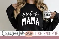 girl mama svg