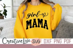 girl mama svg