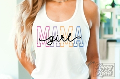 Girl Mama SVG - Mom Life PNG - Mom Of Girls Mothers Day Gift Product Image 1