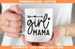 Girl Mama SVG, Mama shirt SVG, Mama Mug SVG Product Image 2