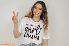 Girl Mama SVG, Mama shirt SVG, Mama Mug SVG Product Image 3