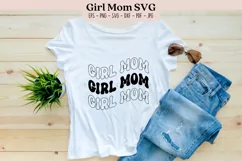 girl mom mothers day png svg vectors with transparent background high resolution for cricut silhouette and sublimation machine