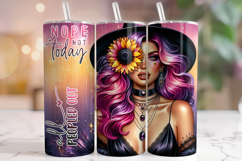 Nope Not Today, Funny Quotes Tumbler Wrap, Sarcastic Tumbler Product Image 1