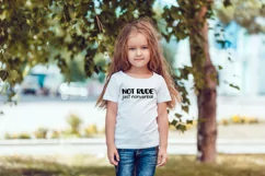 Not Rude Just Nonverbal Autism SVG for T-Shirt or Tote Bag Product Image 3