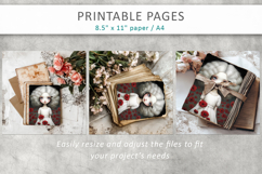 girl illustration printable pages Product Image 6