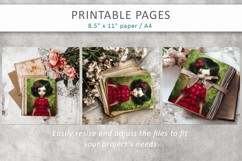 girl illustration, girl printable page Product Image 7