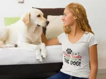 Dear Santa don't forget the dog, Dog Christmas SVG Product Image 3