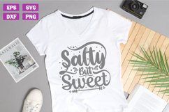 Girl power quotes SVG | Salty but sweet Product Image 1