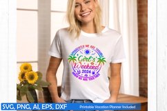 Girl's Weekend 2024 Svg, Girl's Weekend T-shirt Png Product Image 3