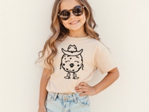 Cowboy Cookie Clipart Funny Milk SVG Product Image 2