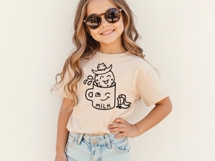 Cowboy Cookie Clipart Funny Milk SVG Product Image 2