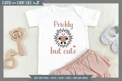Prickly but cute hedgehog SVG, PNG Product Image 2