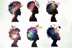 Girl With Butterfly Sublimation Clipart Product Image 3