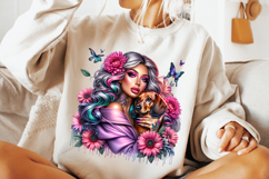 Dachshund Png, Dachshund Sublimation, Dog Mom PNG, Dog Lover Product Image 3
