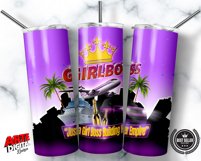 Girlboss |Tumbler Wrap Design Sublimation | instant download Product Image 3