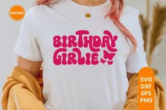 Birthday girlie, Happy Birthday svg quote Product Image 2