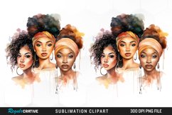 Girls Black History Month Illustration Clipart Product Image 1