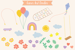 Girls Playing Games, Paper Doll, Multi skin tone Product Image 3