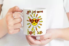 Funny Summer Sublimation | Girls Just Wanna Have Sun Shirt Product Image 3