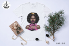 Girls Rule PNG Sublimation Girl Power Quotes T Shirt Girl Quote JPG