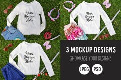 Girls T-Shirt Mockup Bundle