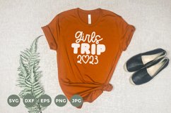 Girls Trip 2023 | Girls Vacation Svg | Friends Trip Svg Product Image 1