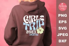 Girls trip 2023 Destin svg, summer cut file Product Image 1