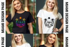 Girls trip 2025 Svg, Girls Vacation T-shirt Png Product Image 3