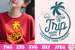 Girls trip Aruba 2025 svg Product Image 1