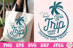 Girls trip Aruba 2025 svg Product Image 3